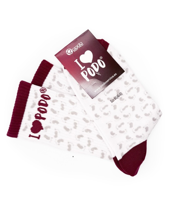 Calcetines I Love Podo | Estilo y confort podológico