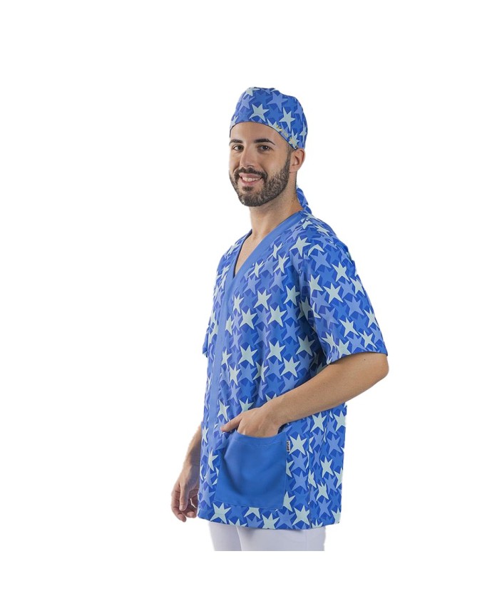Casaca Unisex Cometa Azul Agatha | Vestuario Sanitario