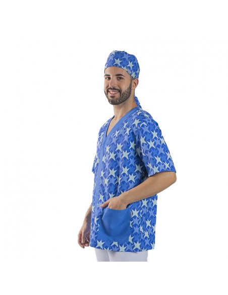 Casaca Unisex Cometa Azul Agatha | Vestuario Sanitario