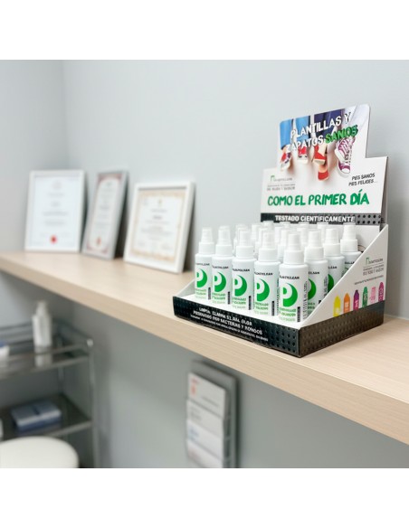 Expositor PLANTICLEAN Spray Plantillas & Calzado