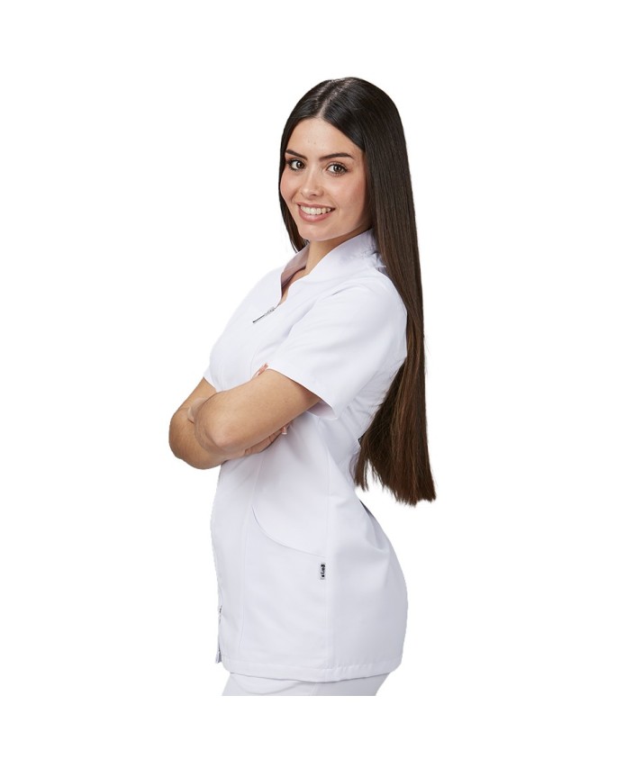 Casaca Microfibra Mujer Menorca Blanco