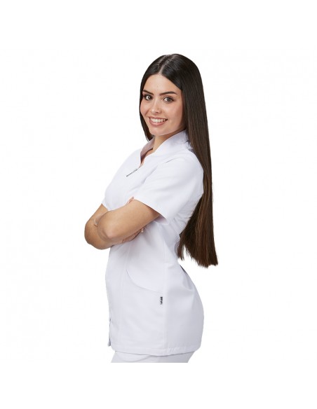 Casaca Microfibra Mujer Menorca Blanco