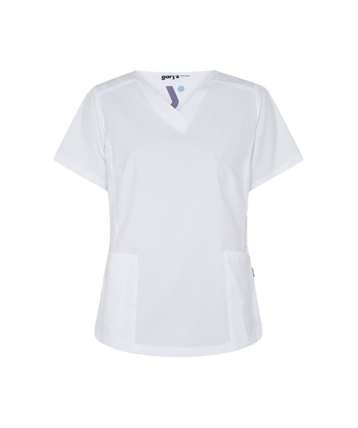 Casaca Mujer Rosalia Microfibra Blanca – Vestuario Sanitario Profesional | Podoservice