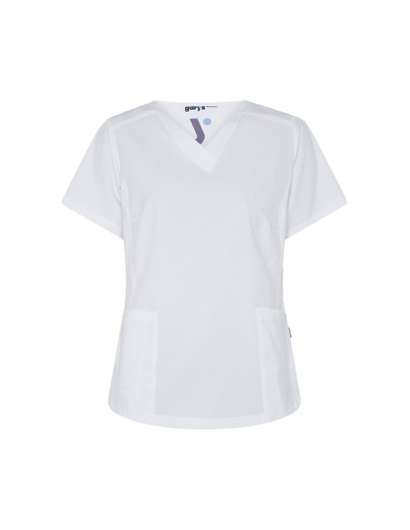 Casaca Mujer Rosalia Microfibra Blanca – Vestuario Sanitario Profesional | Podoservice
