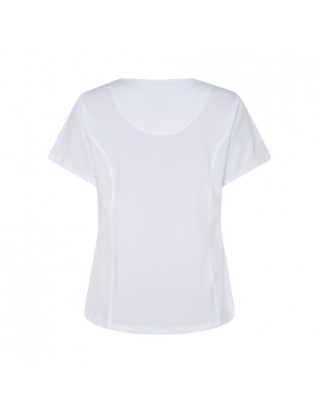 Casaca Mujer Rosalia Microfibra Blanca – Vestuario Sanitario Profesional | Podoservice