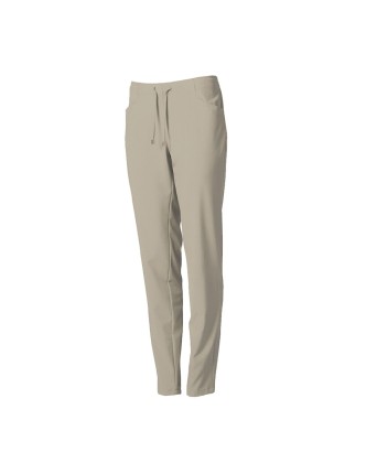 Pantalón Mujer Microfibra Arena con Bolsillo Americano – Uniforme Sanitario Profesional | Podoservice