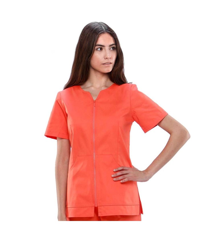 Chaqueta Mujer con cremallera Coral