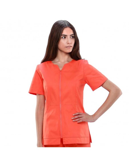 Chaqueta Mujer con cremallera Coral
