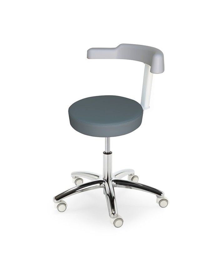 Taburete ergonómico ARMIS Con base inox NAMROL