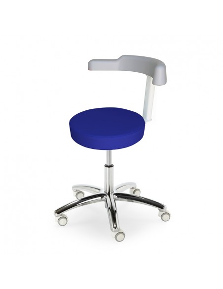 Taburete ergonómico ARMIS Con base inox NAMROL