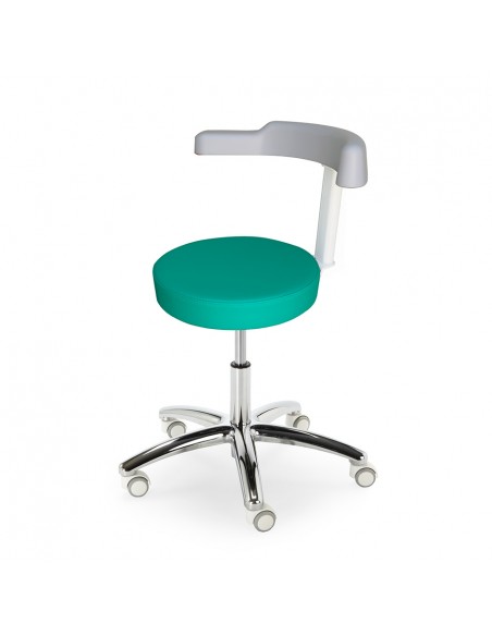 Taburete ergonómico ARMIS Con base inox NAMROL