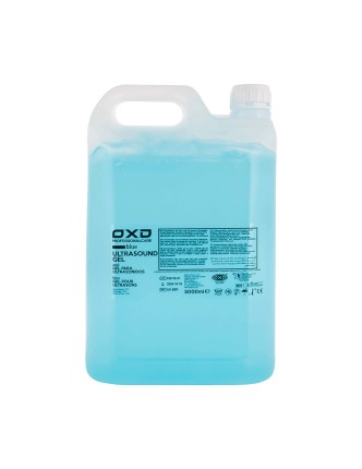 Gel ultrasonidos azul 5000 ml. (botella rígida)