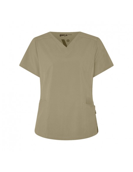 Casaca Mujer Rosalia Microfibra Color Beige Oscuro