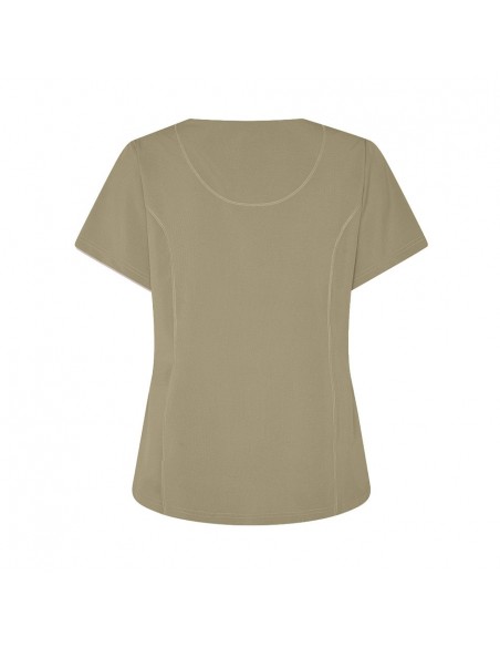 Casaca Mujer Rosalia Microfibra Color Beige Oscuro