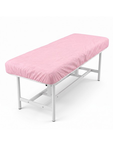 Funda camilla TST 95x220 cm. Rosa 25gr/m2 1 ud.