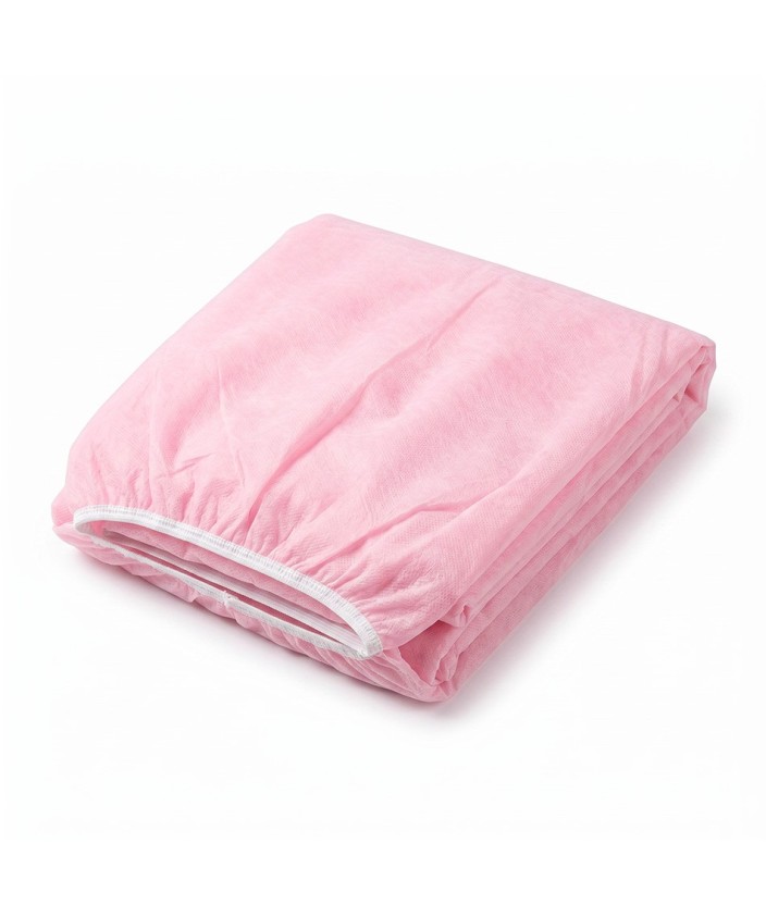Funda camilla TST 95x220 cm. Rosa 25gr/m2 1 ud.