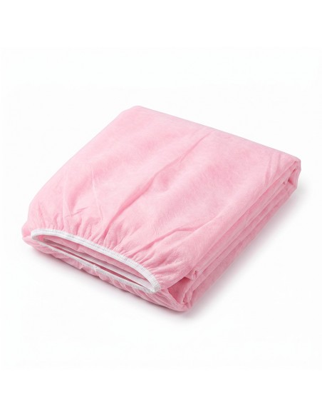 Funda camilla TST 95x220 cm. Rosa 25gr/m2 1 ud.