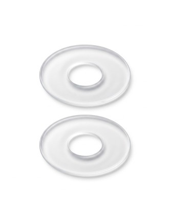Disco protector ovalado grande silicona  juanetes (2 uds.)