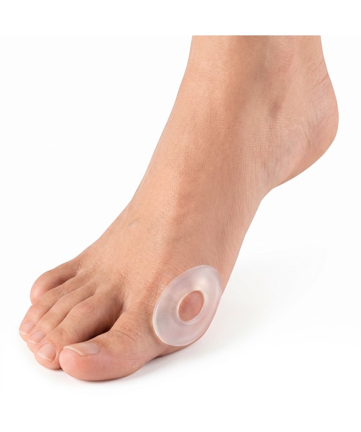 Disco protector ovalado grande silicona  juanetes (2 uds.)