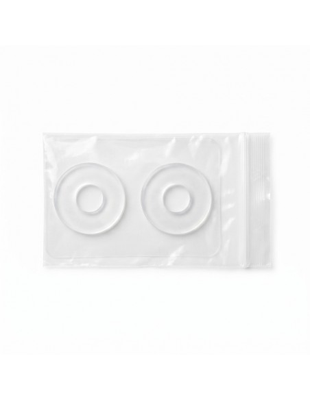 Disco protector redondo silicona durezas (2 uds.)