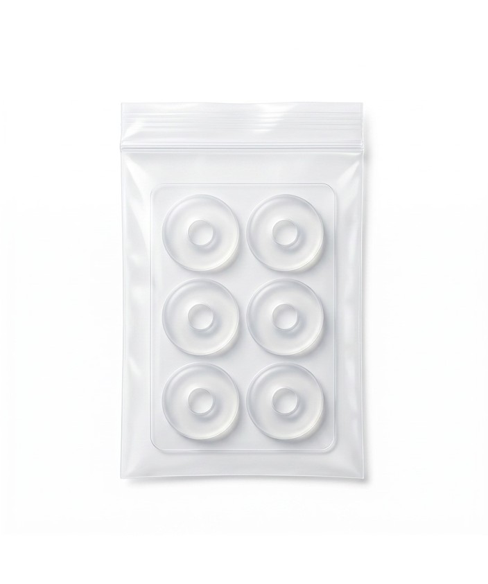 Disco protector redondo silicona callos (6 uds.)