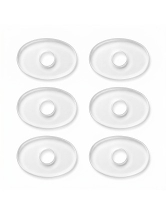 Disco protector ovalado silicona callos (6 uds.)