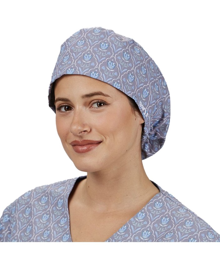 Gorro microfibra con goma Tulipanes