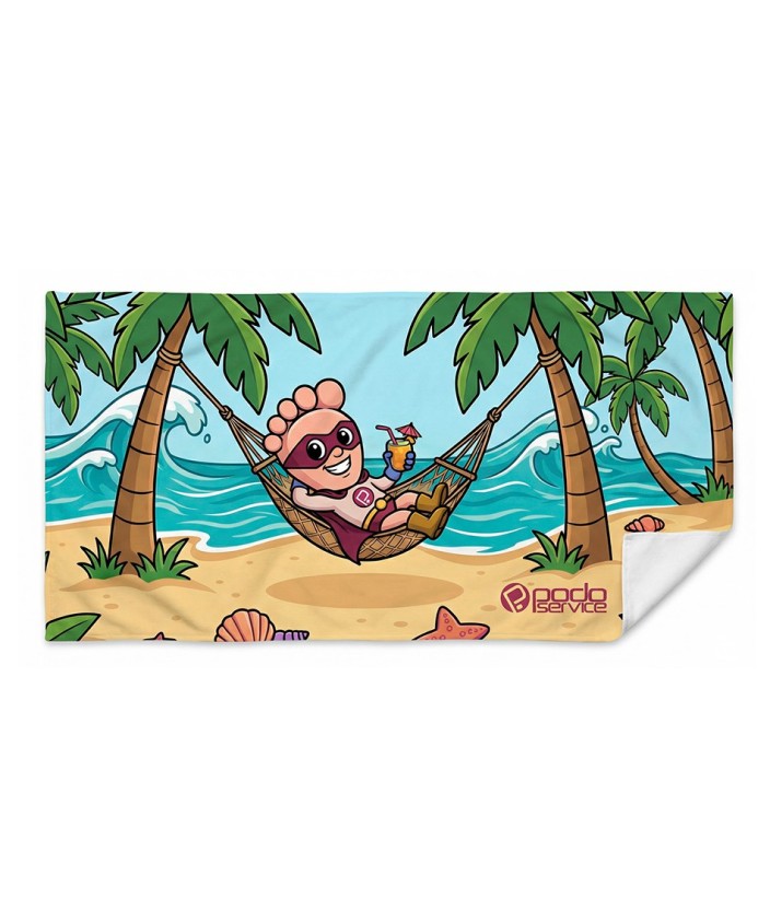 Toalla de playa SUPERPIE EN VERANO 50 x 100 cm.